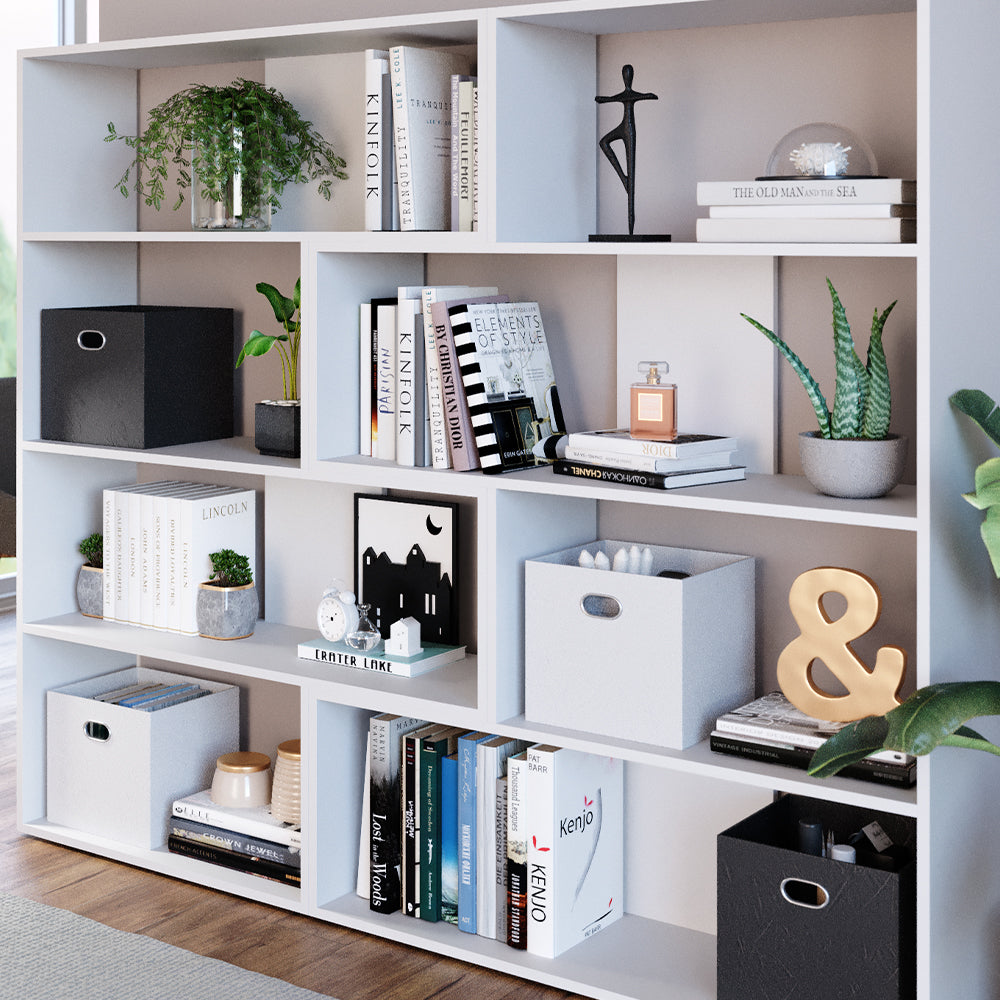 Vicco Scaffale angolare Bianco 170 x 142.4 cm