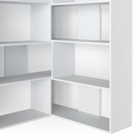 Vicco Scaffale angolare Bianco 170 x 142.4 cm