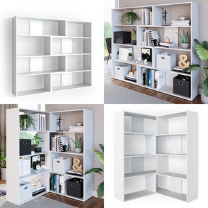 Vicco Scaffale angolare Bianco 170 x 142.4 cm