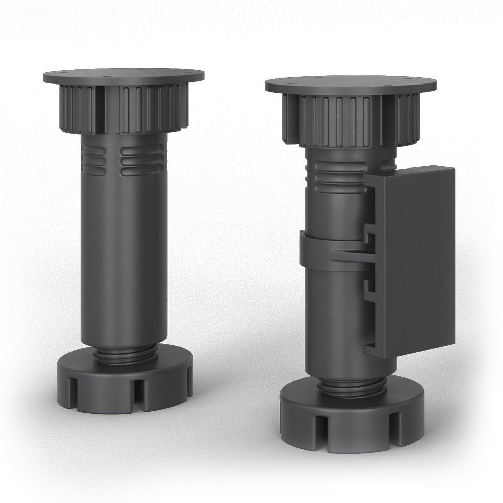 Vicco Cucina angolare completa Bianco/bianco lucido 267 x 167 cm , PL Marmo