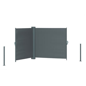 OK-Living Tenda laterale Antracite 300 x 160 cm