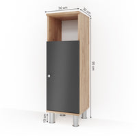 Vicco Mobiletto bagno Rovere 30 x 95 cm