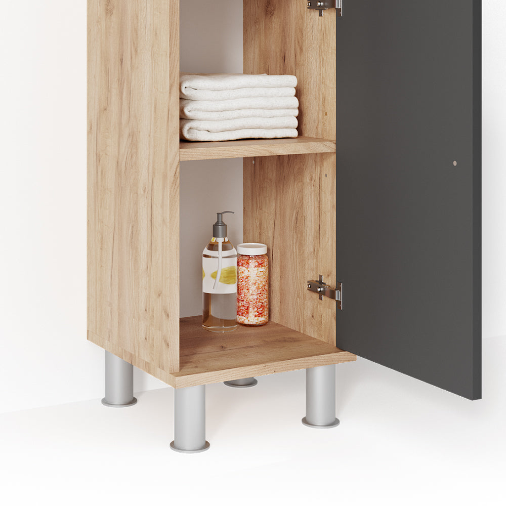 Vicco Mobiletto bagno Rovere 30 x 95 cm