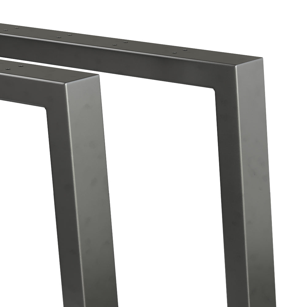 Vicco Gambe per tavolo Nero 75 x 72 cm A forma di U