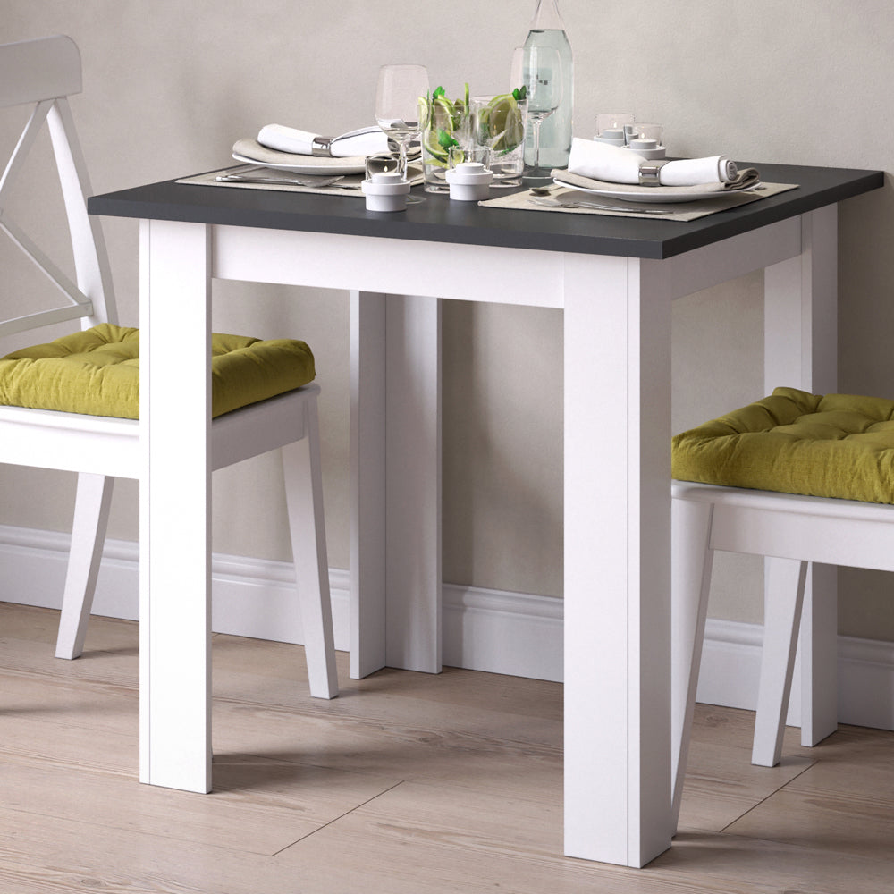 Vicco Tavolo da pranzo Antracite 80 x 80 cm