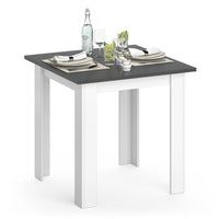 Vicco Tavolo da pranzo Antracite 80 x 80 cm