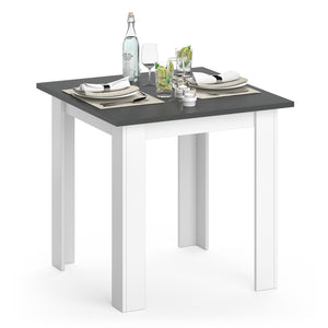 Vicco Tavolo da pranzo Antracite 80 x 80 cm