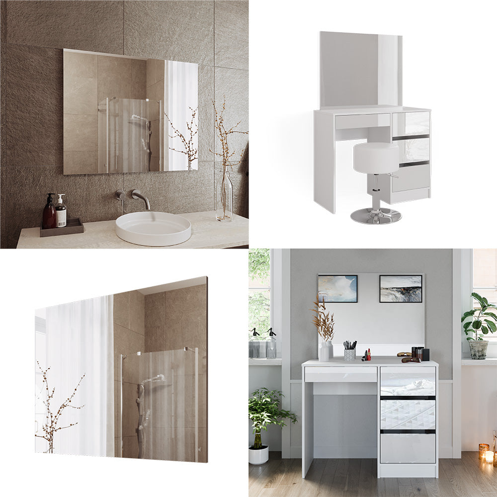 Vicco Specchio bagno Bianco 2 x 65 cm