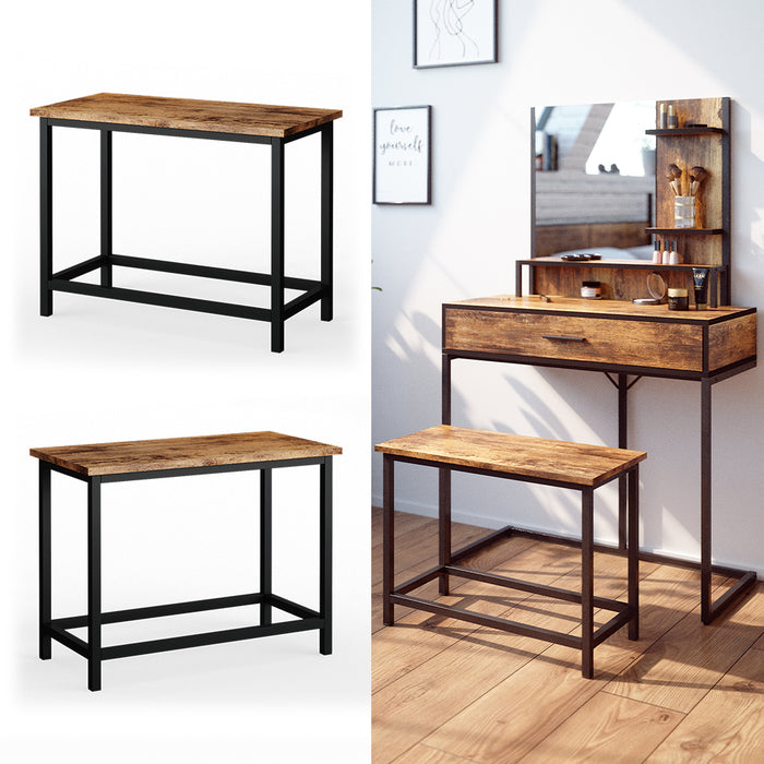 Vicco Panca Legno antico 60 cm per tavolo da toeletta