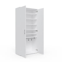 Vicco Mobile porta scarpe Bianco 80 x 178 cm