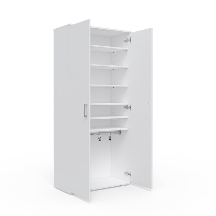 Vicco Mobile porta scarpe Bianco 80 x 178 cm