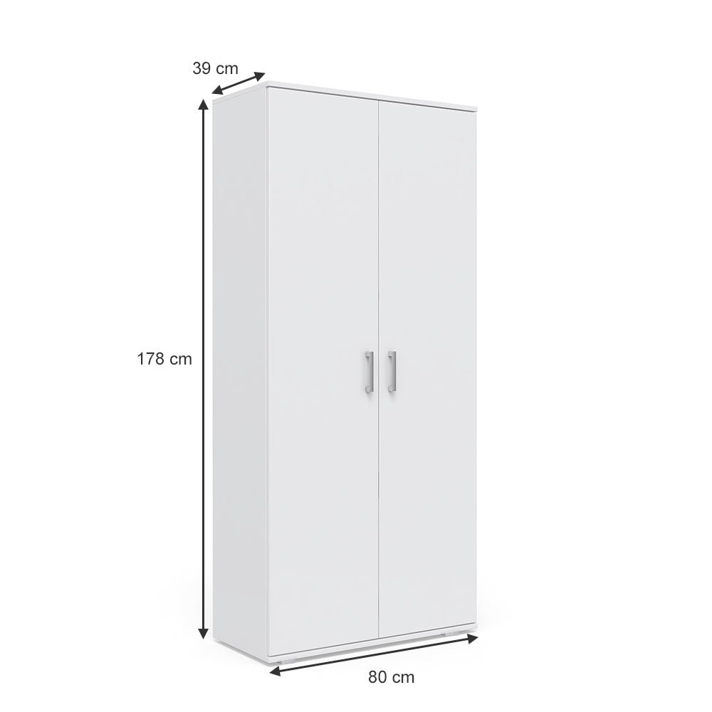 Vicco Mobile porta scarpe Bianco 80 x 178 cm