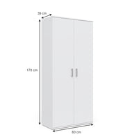Vicco Mobile porta scarpe Bianco 80 x 178 cm