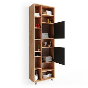 Vicco Mobile bagno alto Quercia dorata 60 x 190 cm