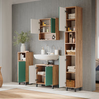 Vicco Mobile bagno alto Verde menta 30 x 190.3 cm