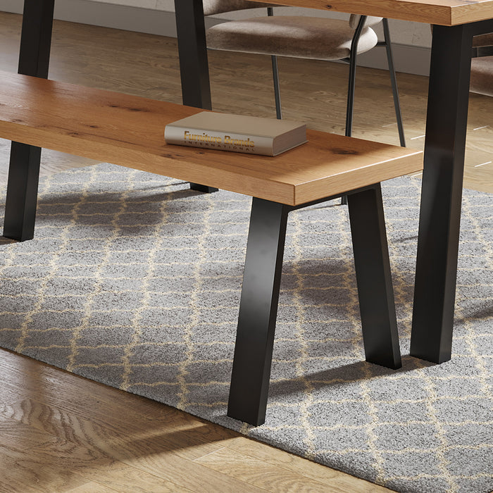 Vicco Gambe per tavolo Nero 45 x 42 cm A forma di U