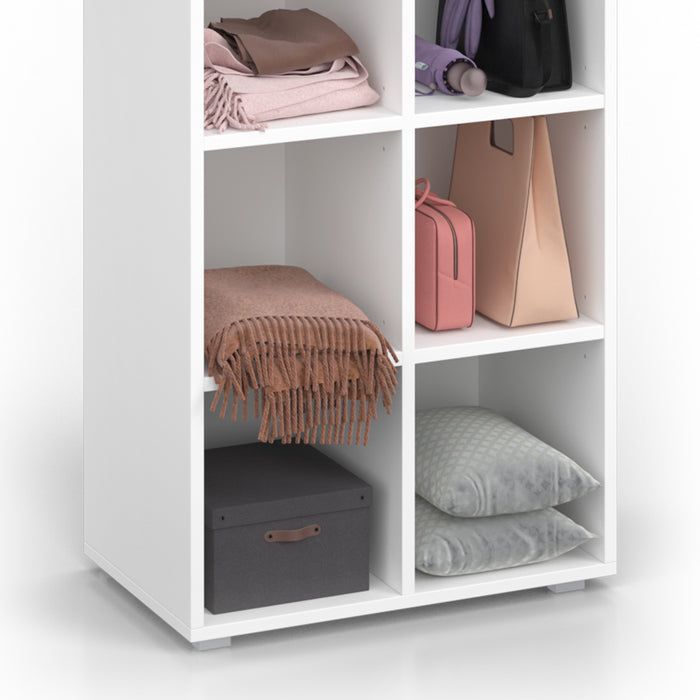 Vicco Scarpiera Bianco 54.2 x 183.3 cm 22 scomparti