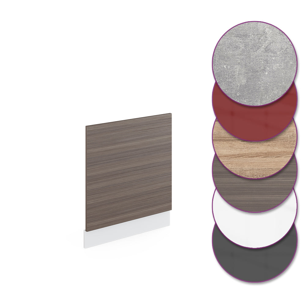 Vicco Pannello frontale Grigio 60 cm senza piano di lavoro