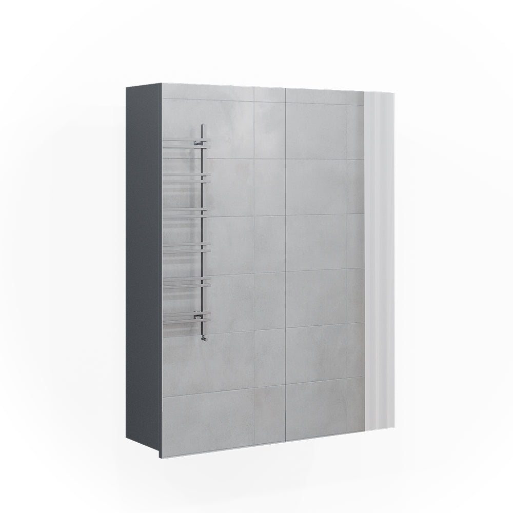 Vicco Specchio contenitore bagno Antracite 60 x 77 cm