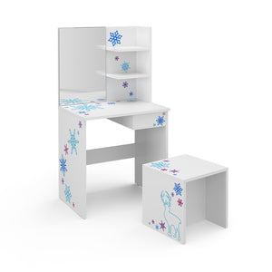 Vicco Tavolino da toilette per bambini Bianco 54.8 cm