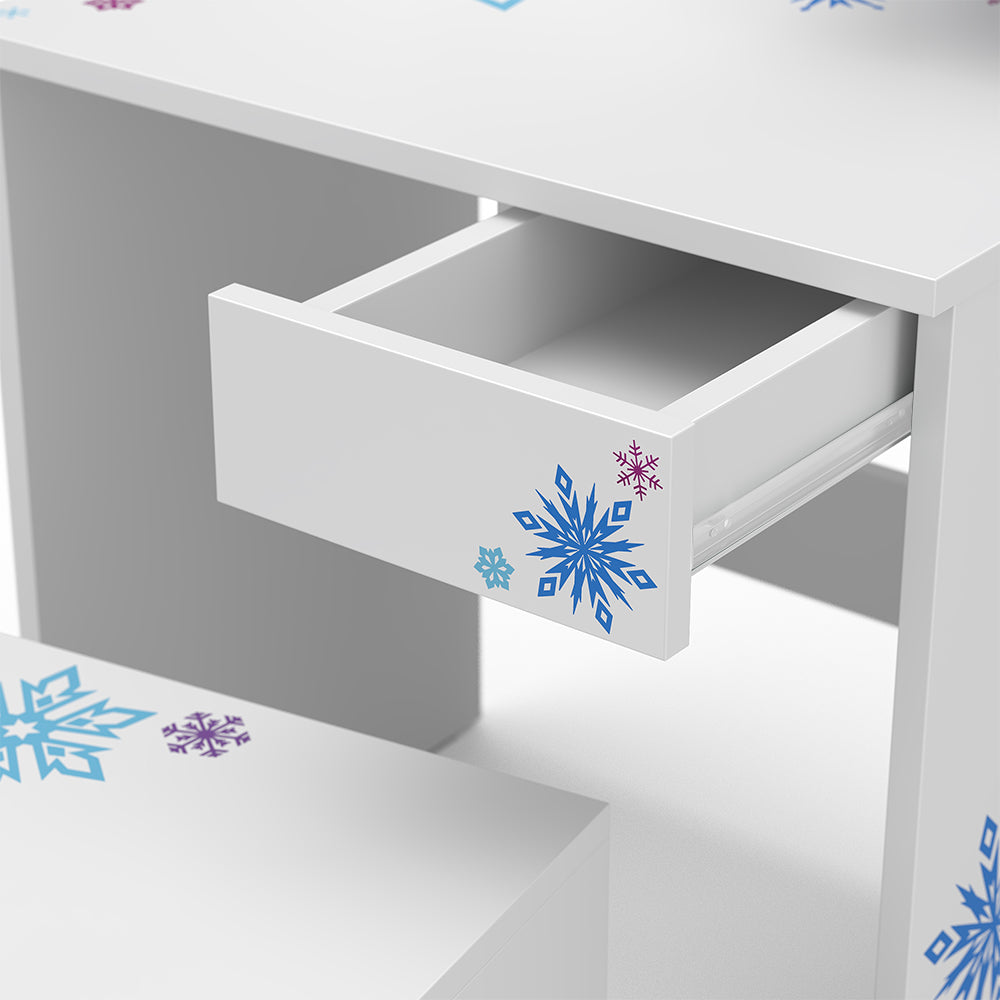 Vicco Tavolino da toilette per bambini Bianco 54.8 cm