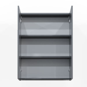 Vicco Specchio contenitore bagno Antracite 60 x 77 cm