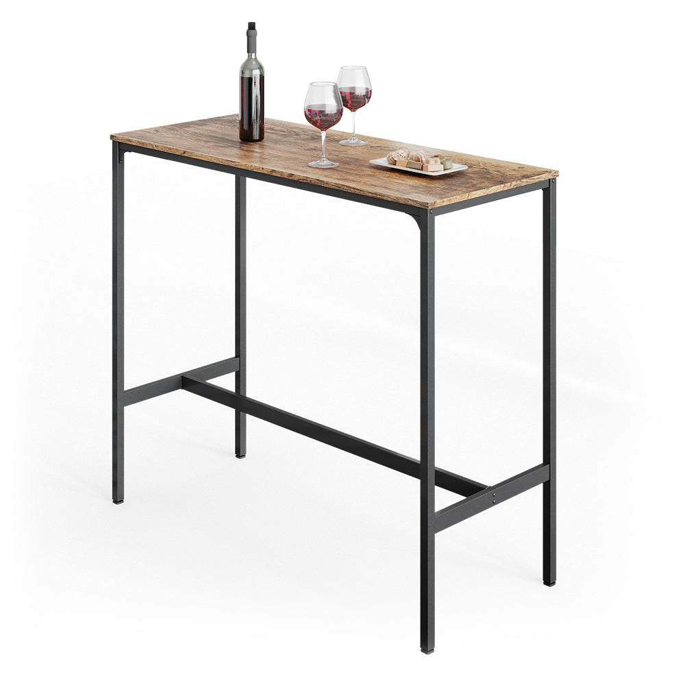 Vicco Tavolo bar alto Legno antico 120 x 50 cm