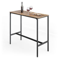 Vicco Tavolo bar alto Legno antico 120 x 50 cm