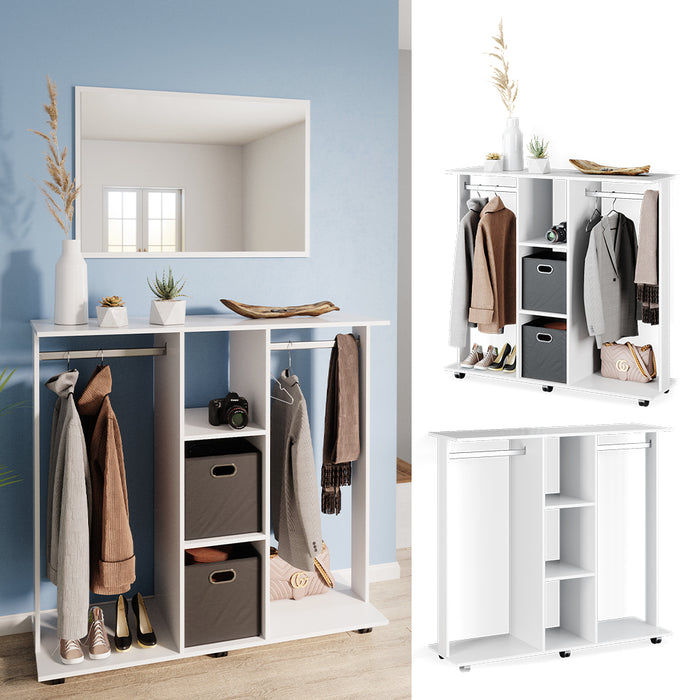 Vicco  Armadio  multifunzione  Bianco  130 x 120 cm