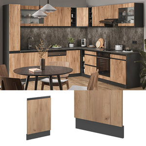 Vicco Pannello frontale della lavastoviglie Quercia dorata 45 cm , PL Rovere