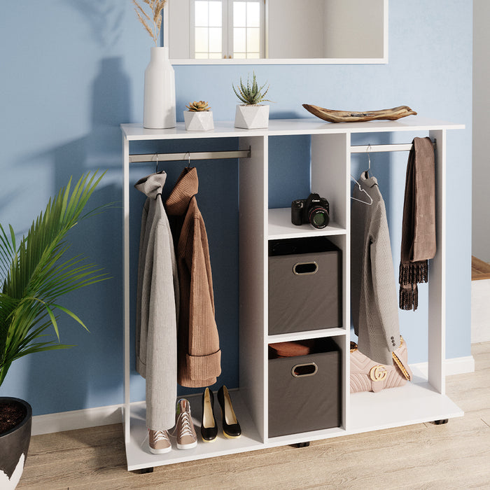 Vicco  Armadio  multifunzione  Bianco  130 x 120 cm