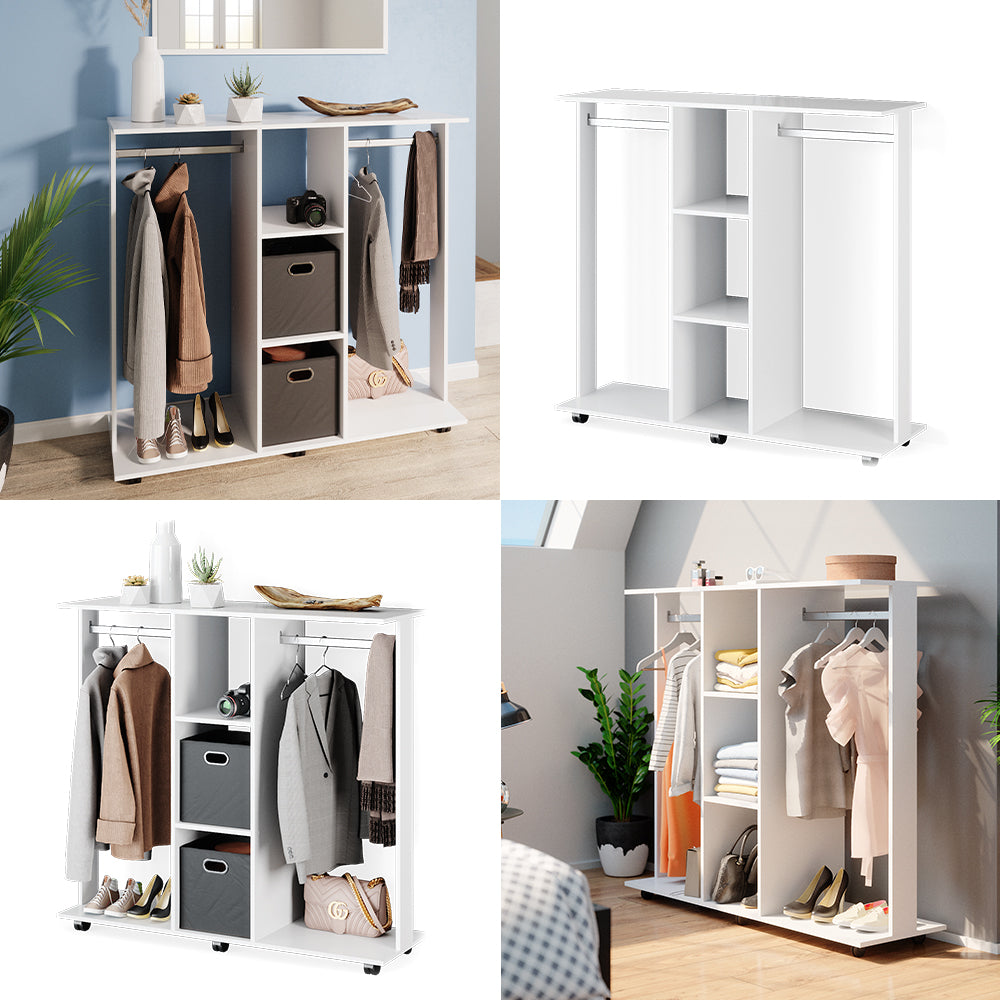 Vicco  Armadio  multifunzione  Bianco  130 x 120 cm