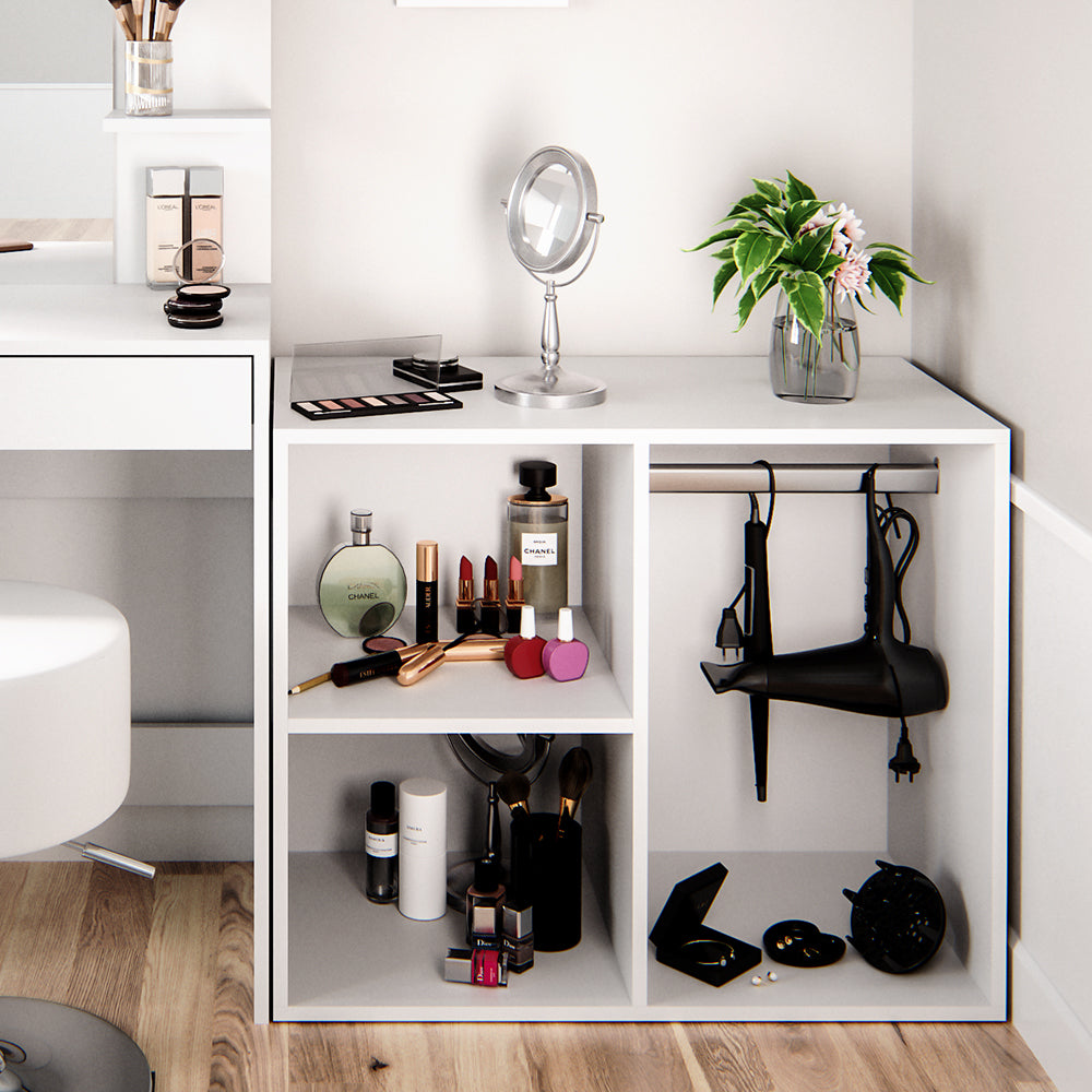 Vicco Cassettiera da toilette Bianco 80.1 x 65 cm