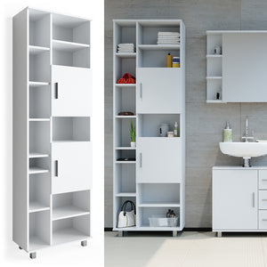 Vicco Mobile bagno alto Bianco 60 x 190 cm