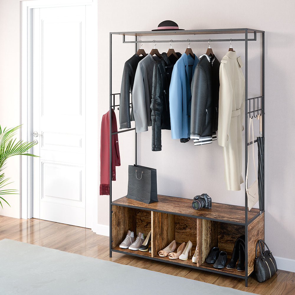 Vicco Armadio multifunzione Rovere rustico 119.5 x 189 cm