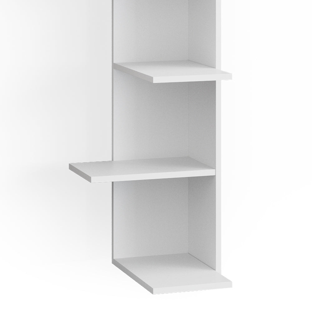 Vicco Scaffale angolare Bianco 37 x 140.1 cm