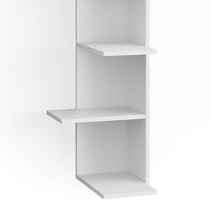 Vicco Scaffale angolare Bianco 37 x 140.1 cm