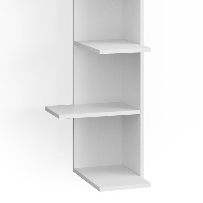 Vicco Scaffale angolare Bianco 37 x 140.1 cm