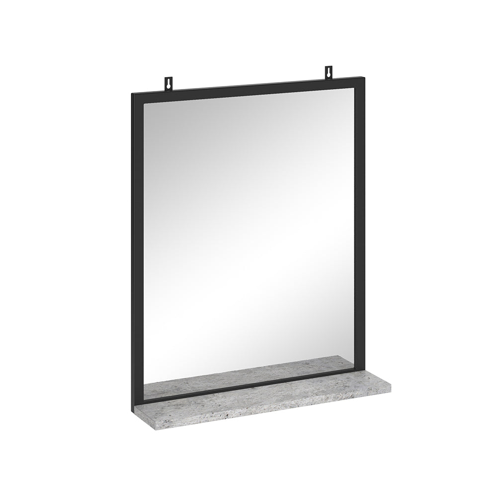 Vicco Specchio bagno Calcestruzzo 50 x 60 cm