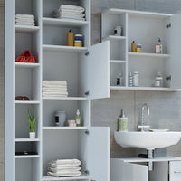 Vicco Mobile bagno alto Bianco 60 x 190 cm