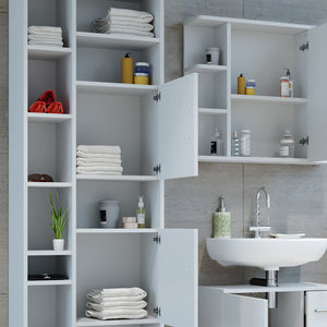 Vicco Mobile bagno alto Bianco 60 x 190 cm