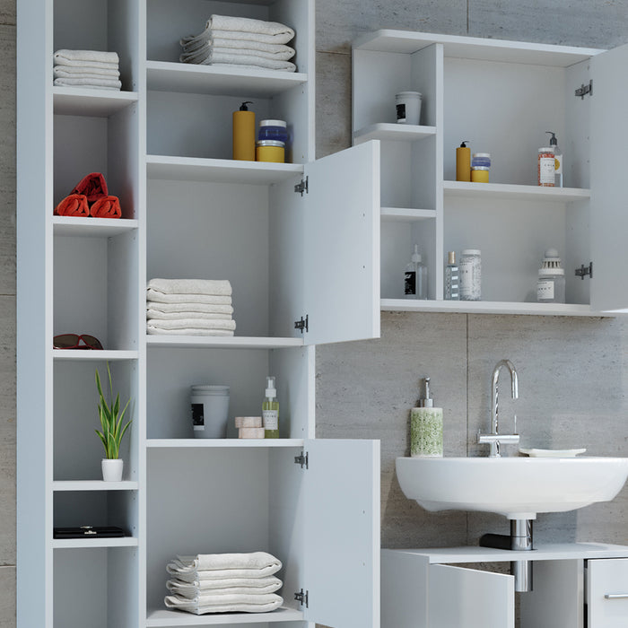 Vicco Mobile bagno alto Bianco 60 x 190 cm