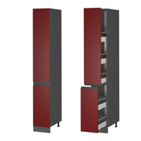 Vicco Mobile alto Rosso 30 cm Forma a J