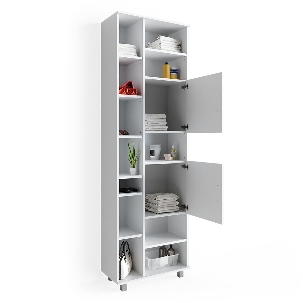 Vicco Mobile bagno alto Bianco 60 x 190 cm