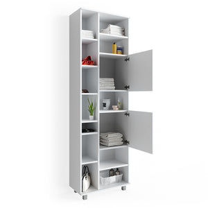 Vicco Mobile bagno alto Bianco 60 x 190 cm