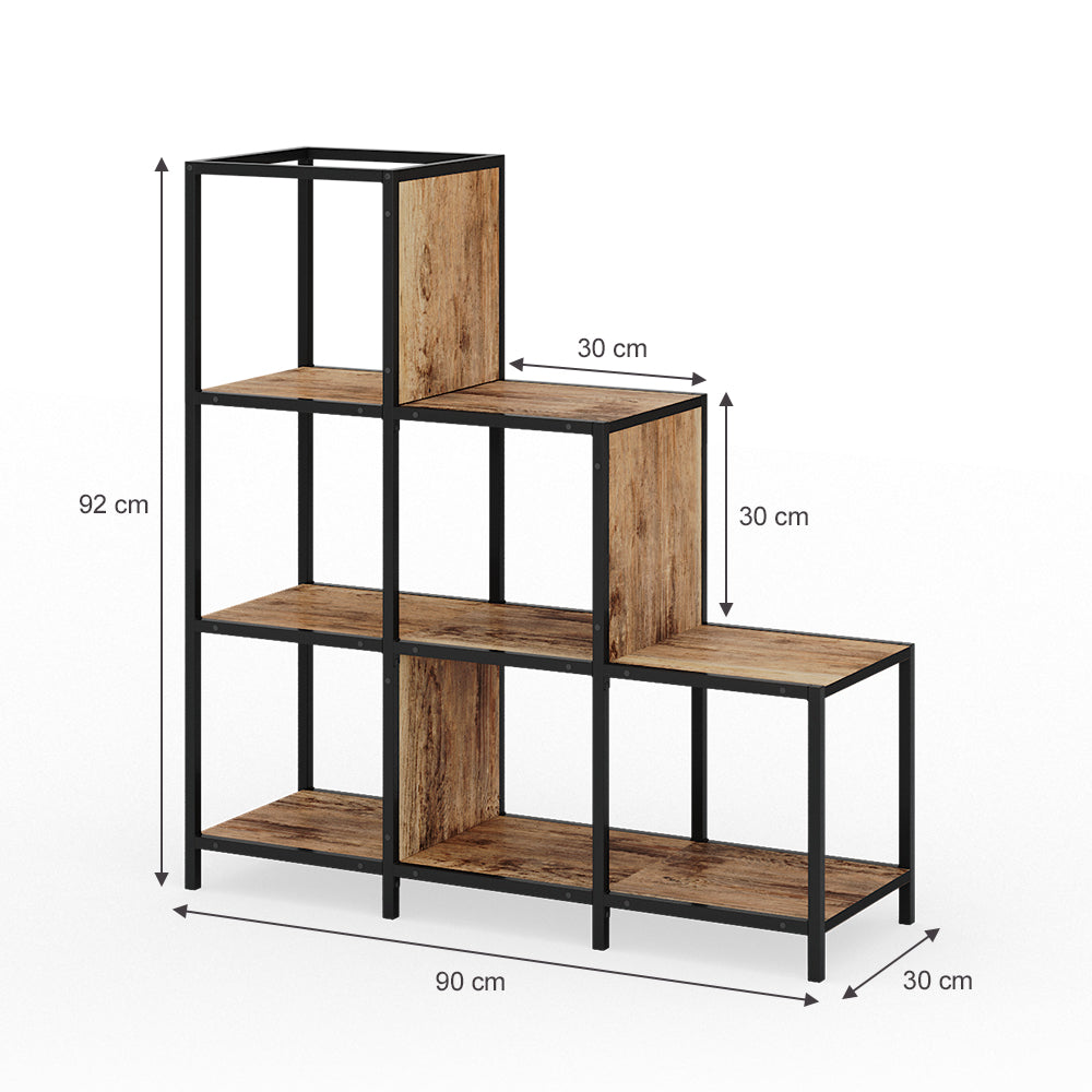Vicco Divisorio per ambienti Legno antico 90 x 92 cm