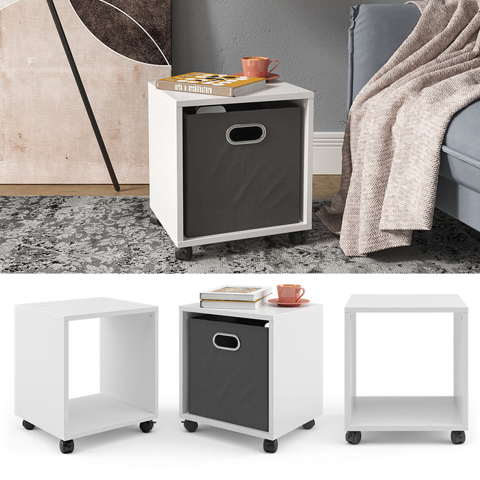 Vicco Tavolino Bianco 36.8 x 30.8 cm