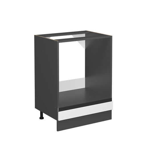 Vicco Mobile per forno da incasso Bianco 60 cm Forma a J, senza piano di lavoro