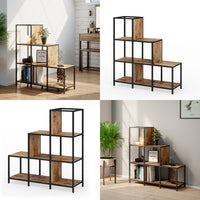 Vicco Divisorio per ambienti Legno antico 90 x 92 cm