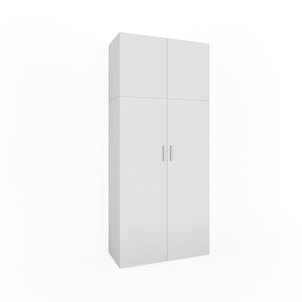 Vicco Scaffale per file Bianco 80 x 182.4 cm